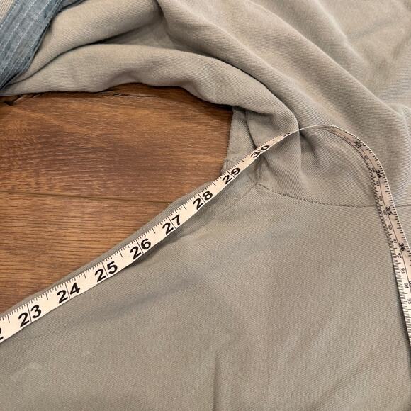 Monrow Supersoft Vintage Lounge Set w/ Silky Stripes in Sage Green size Medium - Picture 15 of 15